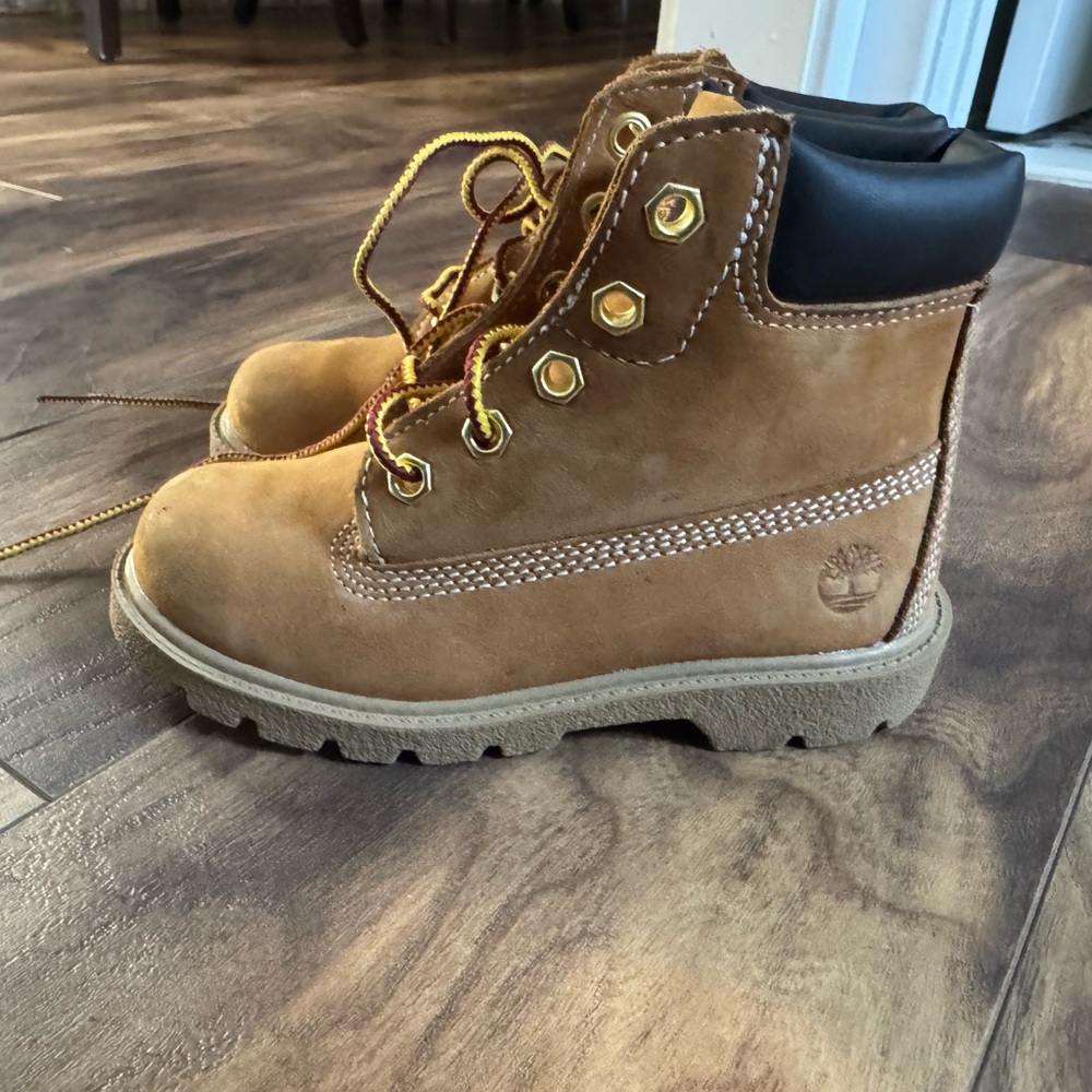 Timberland Kids Tan Boots